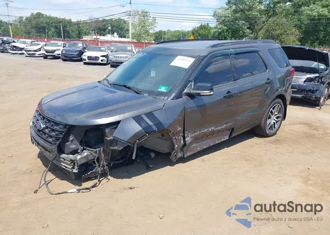 2017 Ford Explorer Sport z USA, uszkodzony, nr VIN 1FM5K8GTXHGE21950